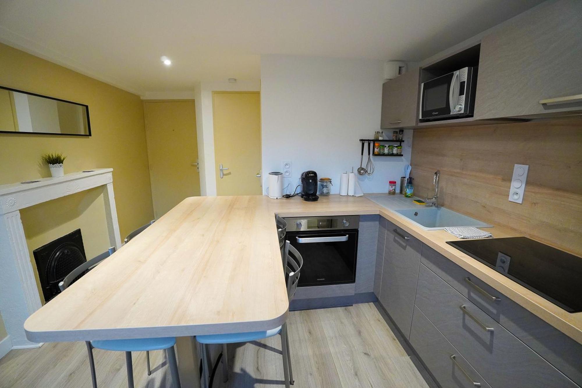 Bel Appartement T2 40 M² Vaugneray Kültér fotó